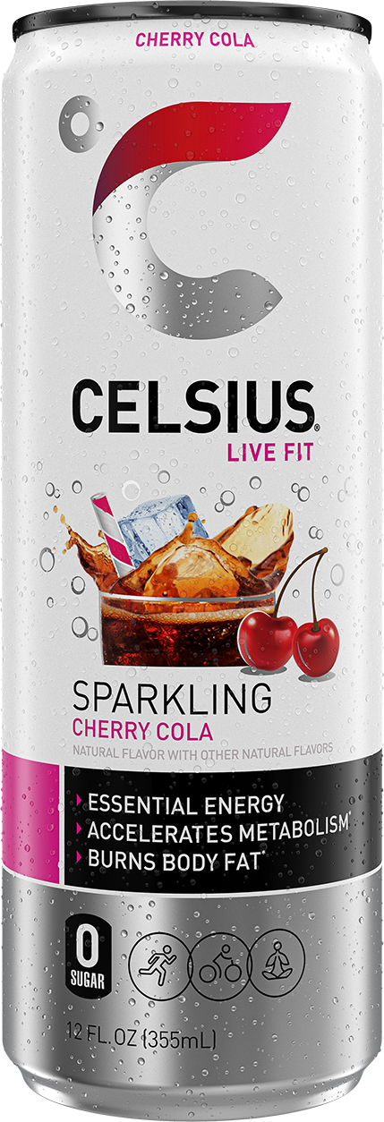 Sparkling Cherry Cola Can Label